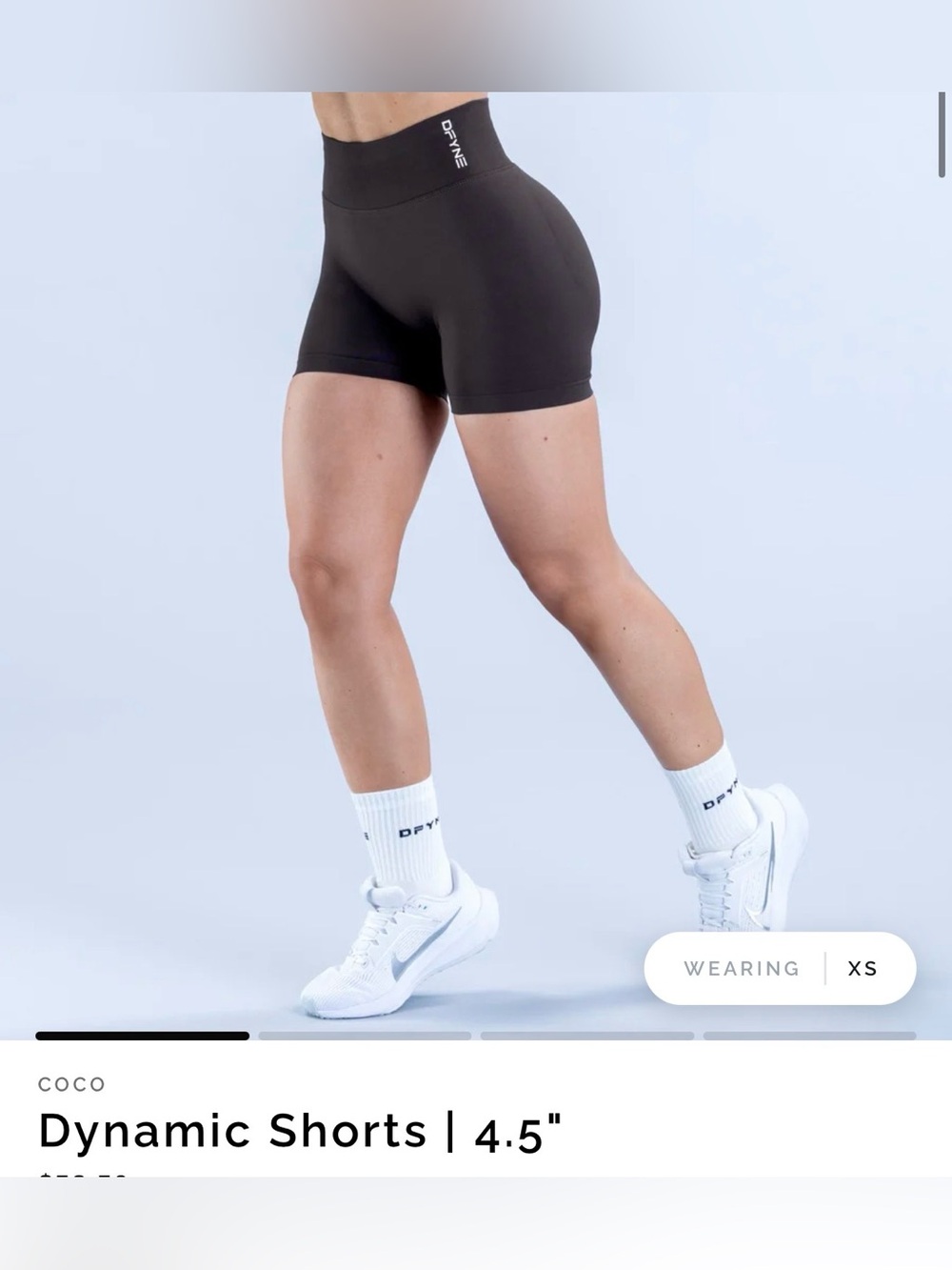 Women's Dynamic 4.5" High-Waist Shorts - coco